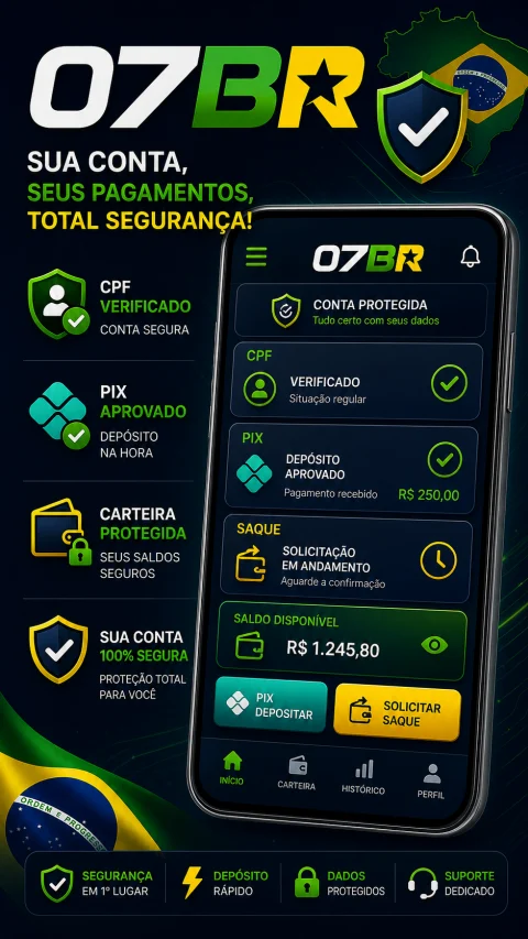 07BR APK - Pix e CPF